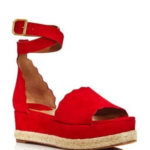 Chloe | Lauren Espadrille Wedge Sandal (size 39)